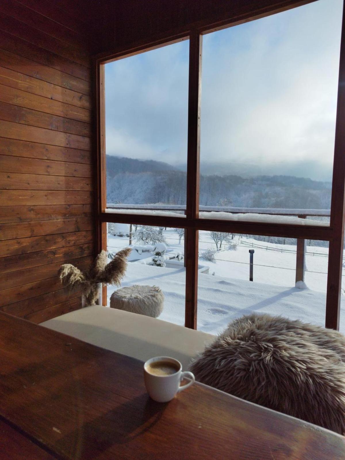 Le Chalet M - Cabana Cu O Panorama De Poveste. Surdesti  Ngoại thất bức ảnh